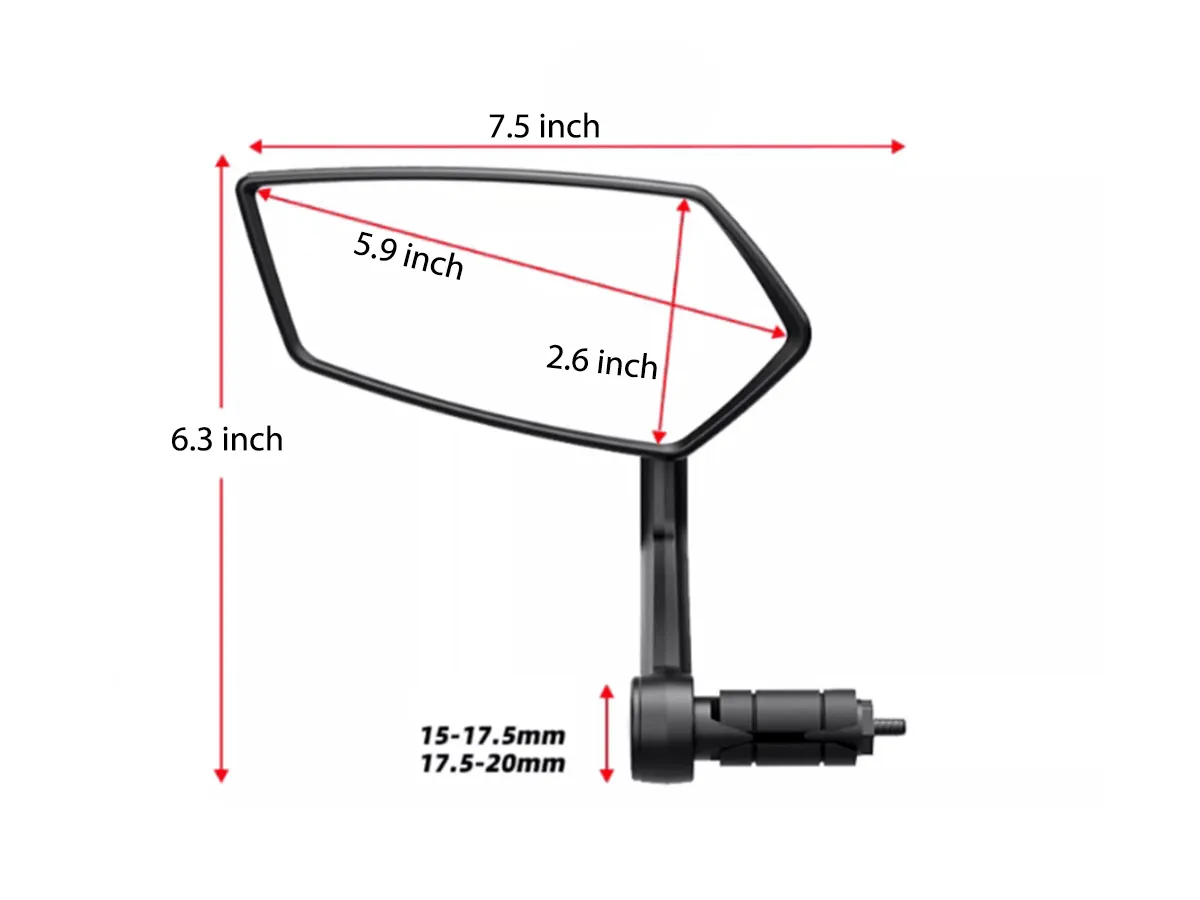 Handlebar Mirror(A Pair) - Image 5